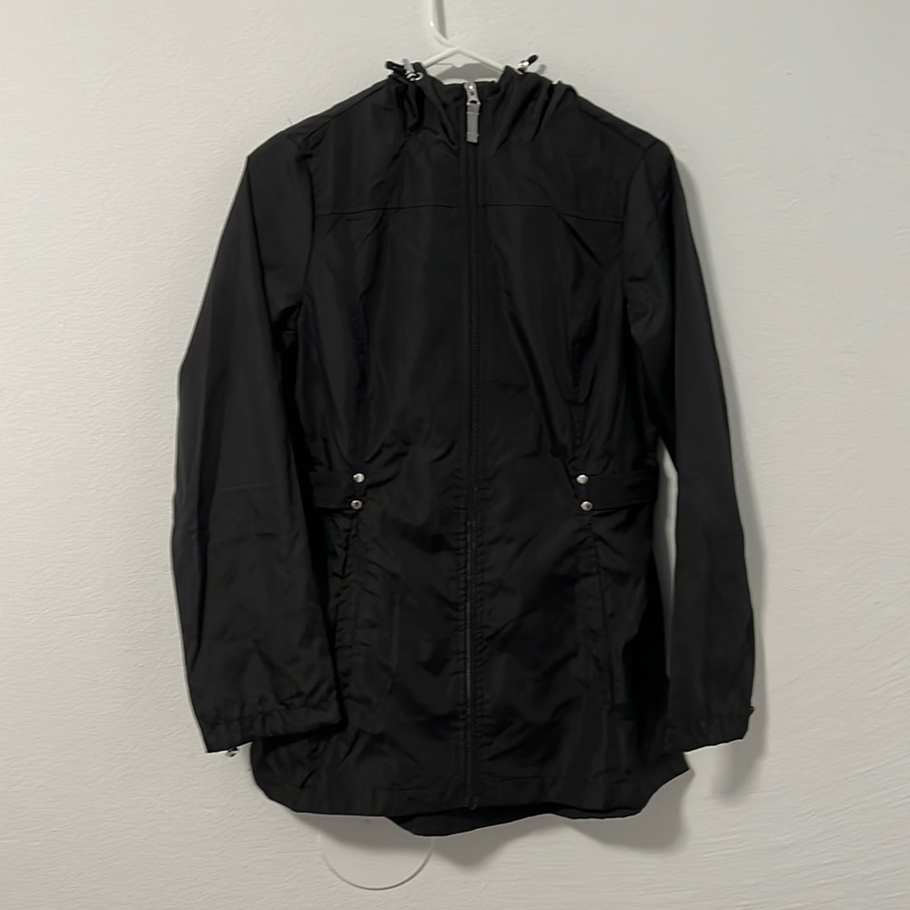 Jones New York black windbreaker, size XS